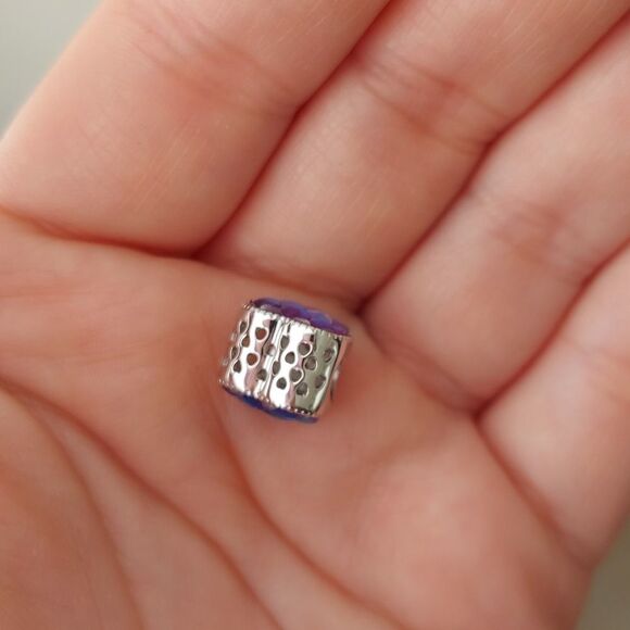 925 Iridiscent Mermaid Sterling Silver Charm - Picture 5 of 9